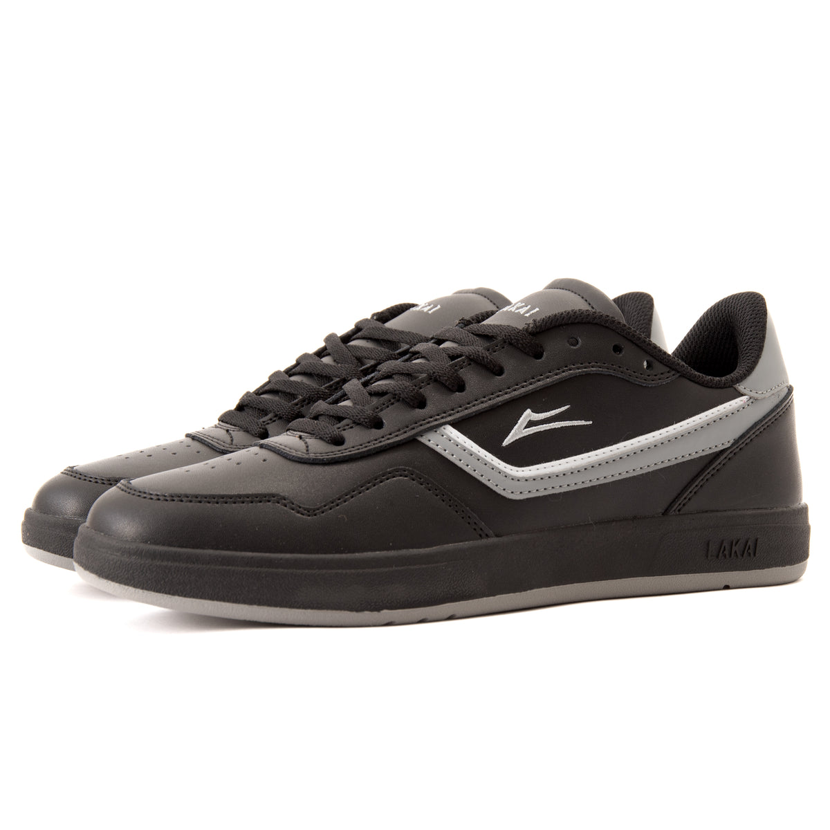 Lakai - Terrace (Black/Black Leather) – 303boards.com