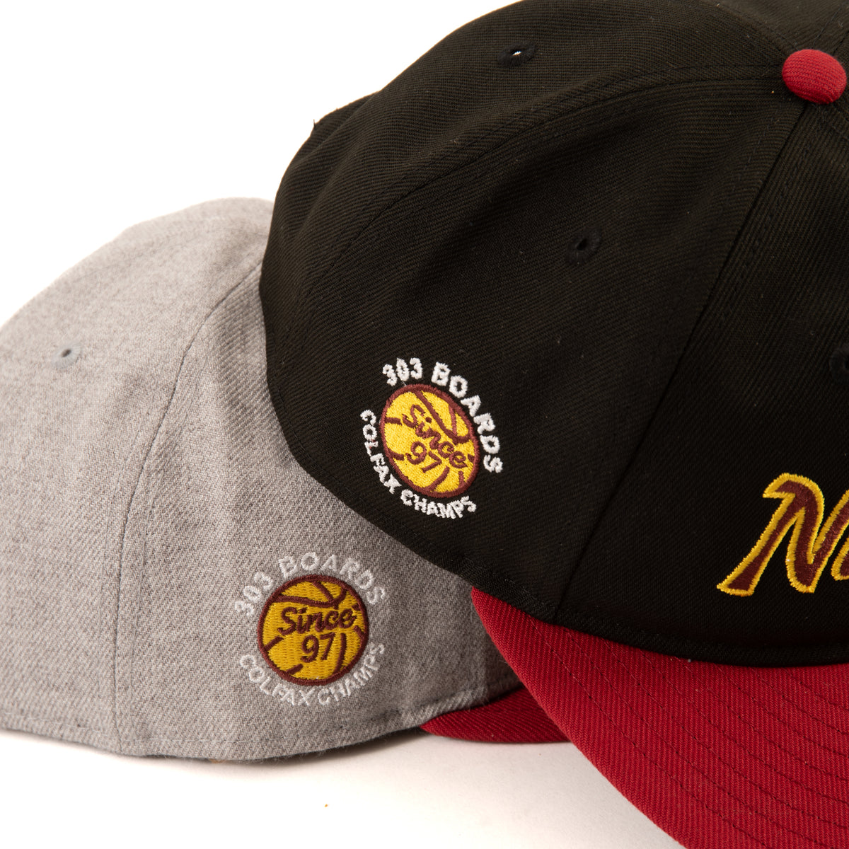 303 Boards - 303 Star New Era Trucker Hat (Black) *SALE