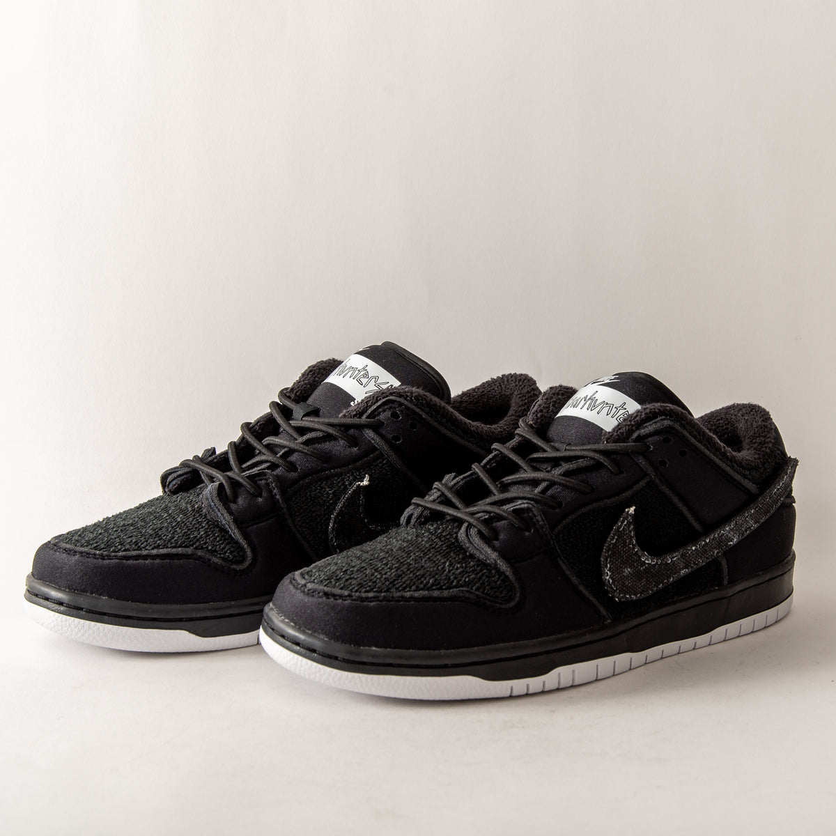 Nike SB - Dunk Low Pro QS (Black/Black-White)