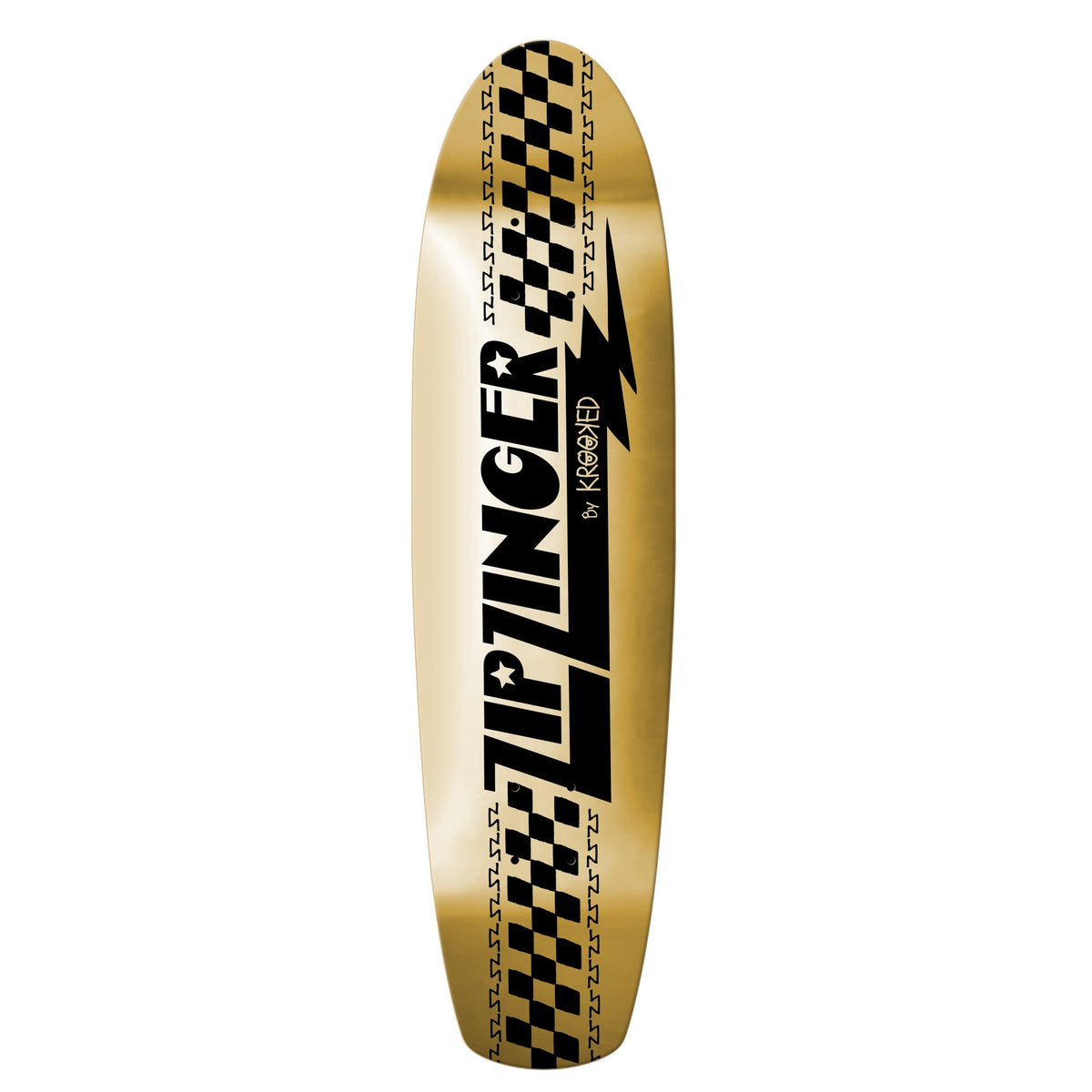 Krooked - Zip Zinger Gold Foil Deck (7.75