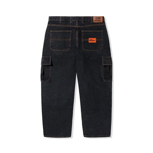 Butter Goods - Santosuosso Cargo Denim Jeans (Washed Black)