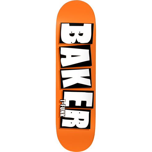 Baker - T-Funk Brand Name Neon Green Deck (8.25")