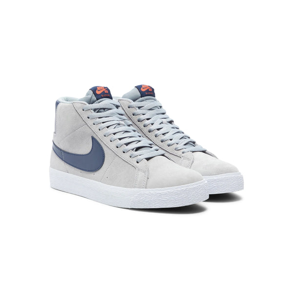 Nike SB - Zoom Blazer Mid (Wolf Grey/Midnight Navy)