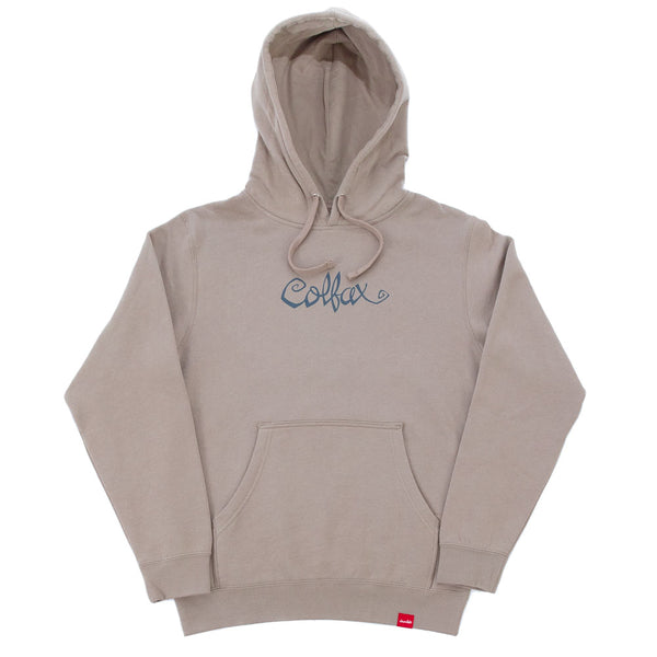 303 Boards - 303 X Chocolate Flip The Script Hoodie (Taupe)