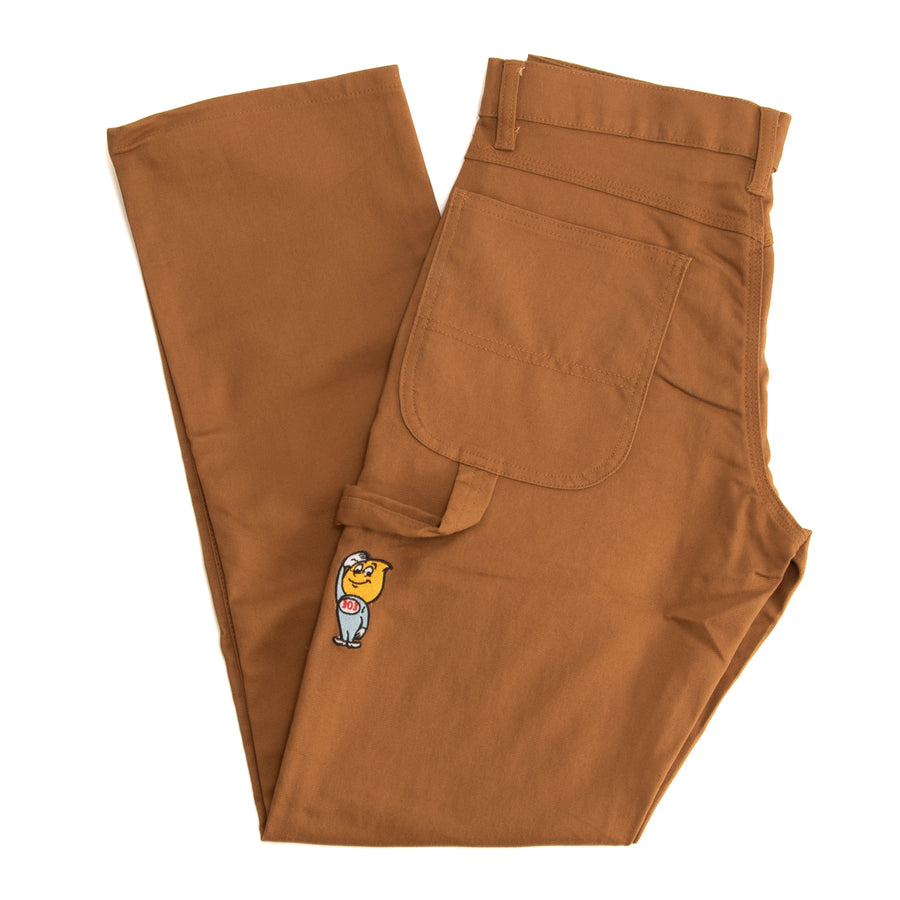 303 Boards - 303 X Dickies Esso Relaxed Fit Carpenter Pants (Duck Brown)