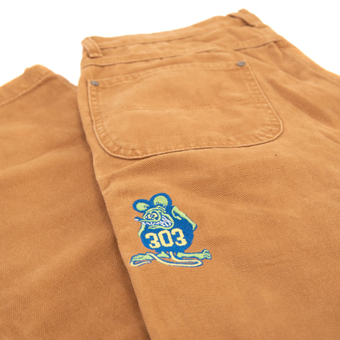 303 Boards - Vantasy Dickies Double Knee Pants (Duck Brown)