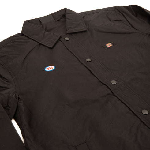 303 Boards - 303 X Dickies Oakport Coaches Jacket (Black) – 303boards.com