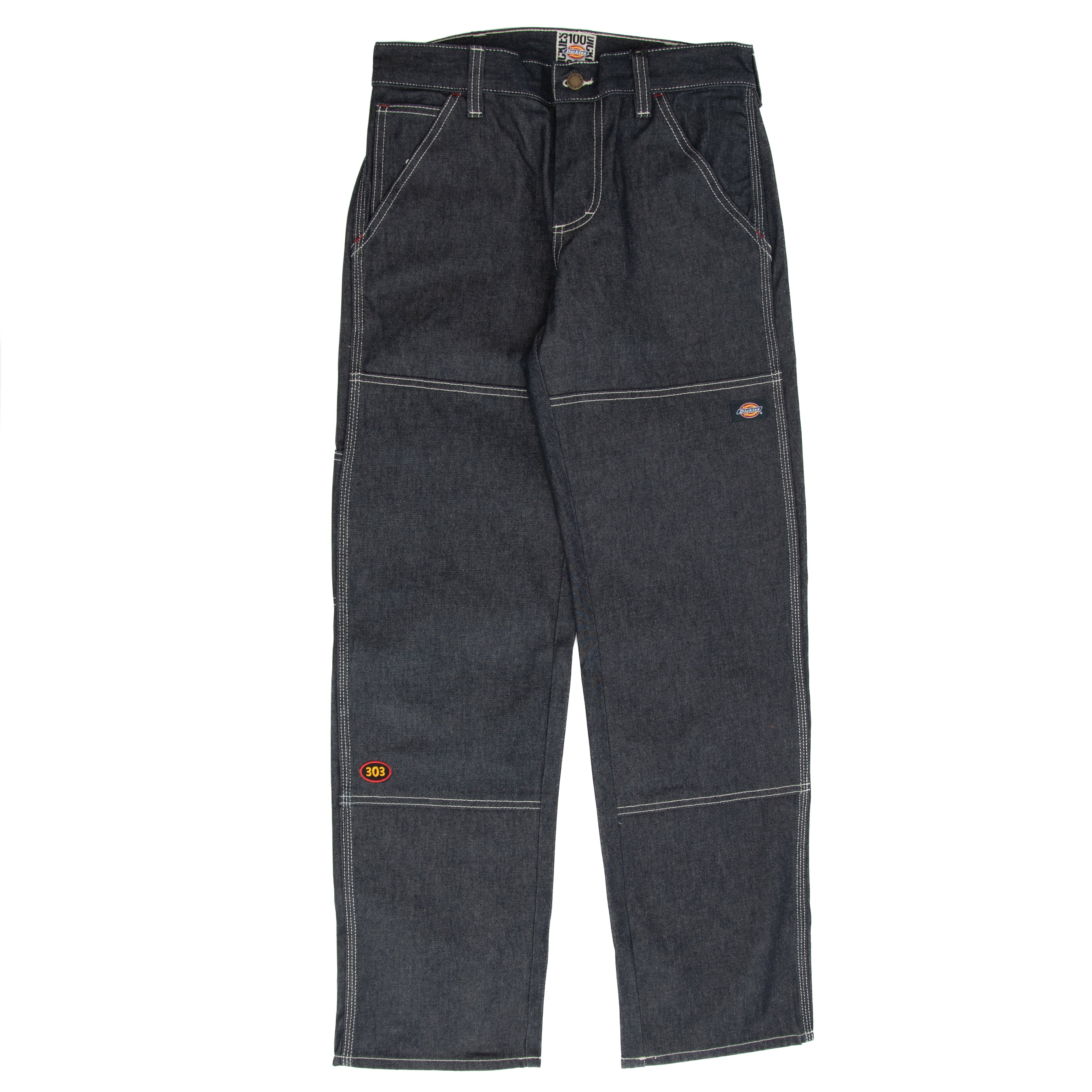 303 Boards - 303 Bird Dog x Dickies 100 Year Denim Double Knee Jeans  (Indigo Blue)