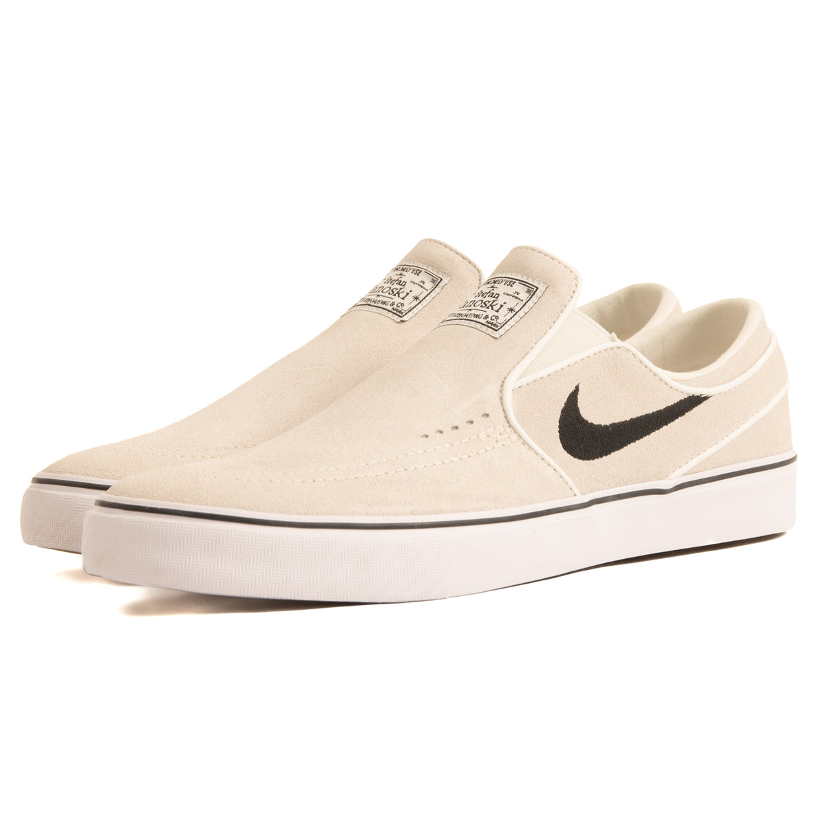 Nike SB - Janoski+ Slip (Summit White/Black) – 303boards.com