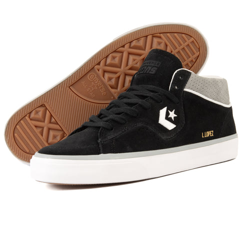 Cons - Louie Lopez Pro Mid (Black/Ash Stone/White)