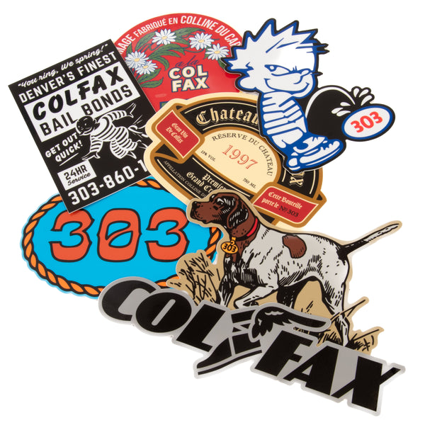 303 Boards - Sticker Pack #8