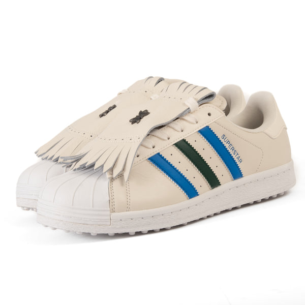 Adidas - Superstar Golf SL (Chalk White/Collegiate Green/Bluebird)