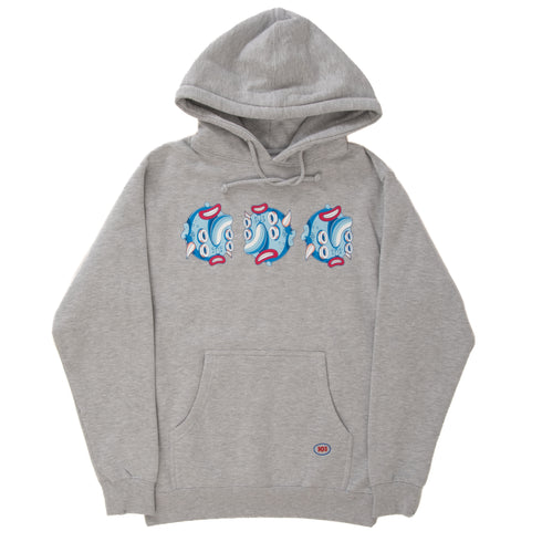 303 Boards - 303 Oval Birdcap Hoodie (Grey)