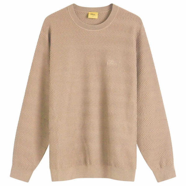 Dime - Wave Cable Knit Sweater (Tan)