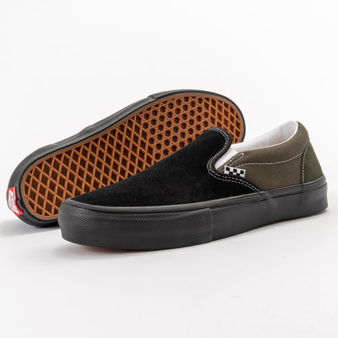 Vans - Skate Slip-On (Black/Grape Leaf) *SALE