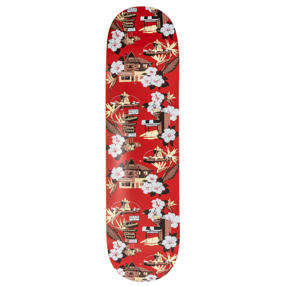 303 Boards - Colfax Life Tiki Deck Red (Multiple Sizes) – 303boards.com