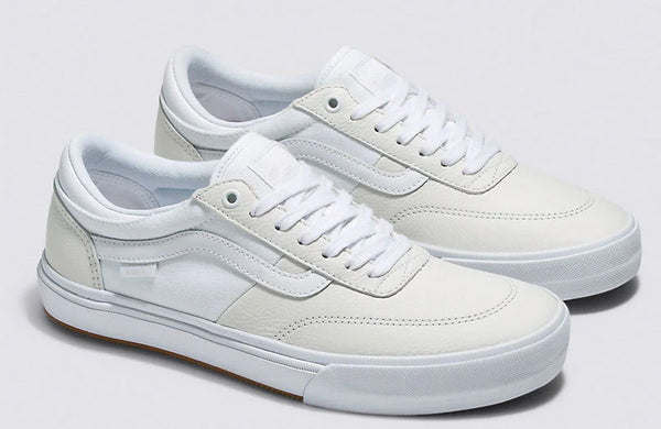 Vans - Crockett (Leather White/White)