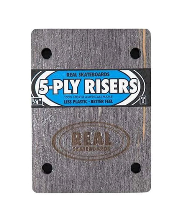 Real Skateboards - 5-PLY Risers (U/V/T)