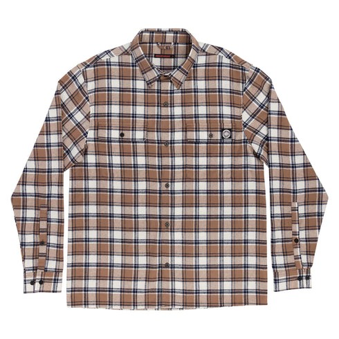 Independent - BTG Cress Flannel Shirt (Ginger Plaid)