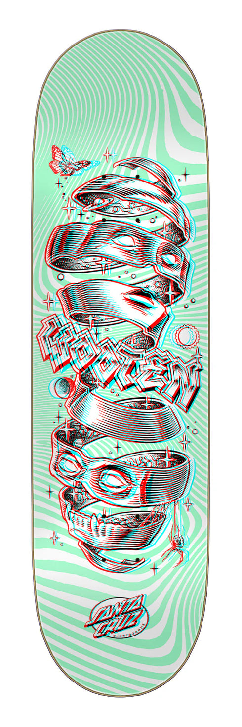 Santa Cruz - Wooten Unwound Anaglyph Deck (8.5")