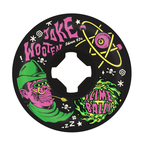 Slime Balls - Jake Wooten Fever Dream Vomit Mini Black 97a Wheels (56mm)