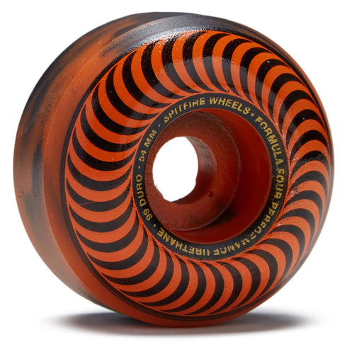 Spitfire - 99 Formula 4 Black Orange Swirl Classics (52mm/54mm)