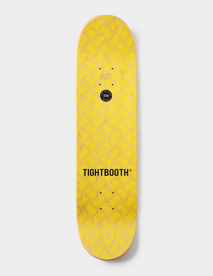 Tightbooth - Logo Deck Black / Safety Yellow (8.25