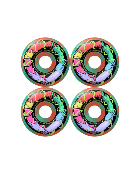 Spitfire - 99 Formula 4 Skate Like A Girl Wheels (53mm) *SALE