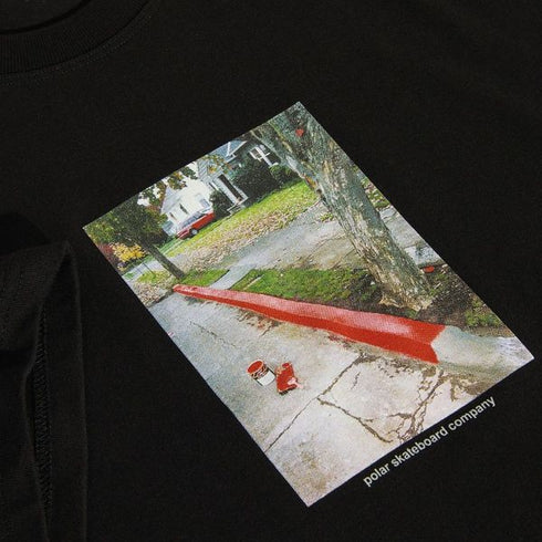 Polar - Red Curb Tee (Black)