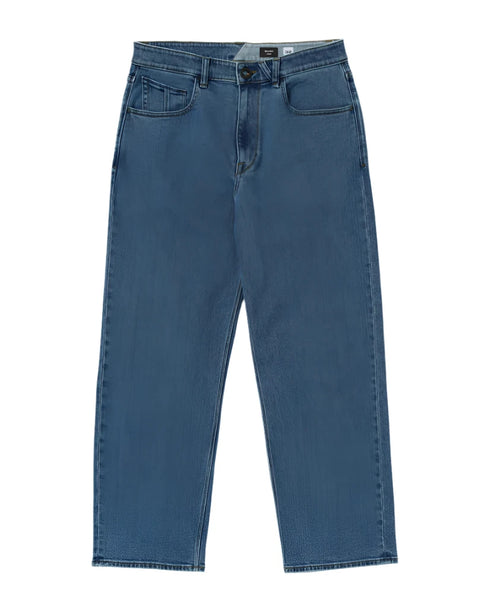 Volcom - Billow Loose Fit Jeans (Washed Blue)