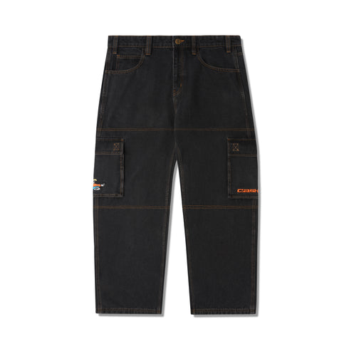 Cash Only - Aleka Cargo Jeans (Faded Black) – 303boards.com