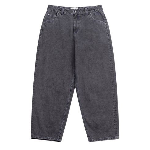 Dime - Classic Baggy Denim Pants (Faded Black)