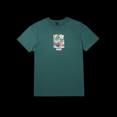 Huf - Burning Away Tee *SALE