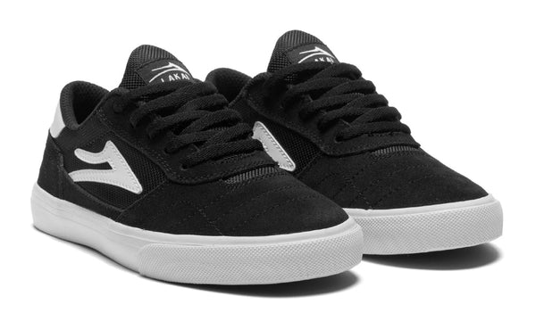 Lakai - Cambridge Kids (Black/White) *SALE