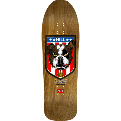 Powell - Frankie HIll Bulldog Brown Stain Deck (10")