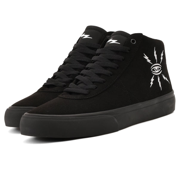 Warsaw - Chapter Mid ET (Black/Black Synthetic Suede Templeton)