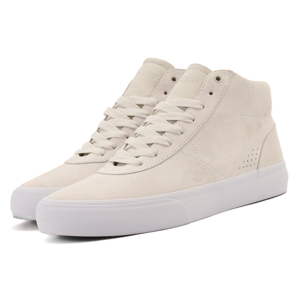 Warsaw - Chapter Mid (White/White Pig Suede)