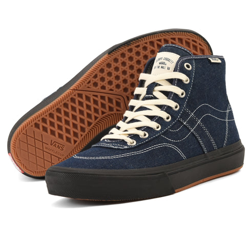 Vans - Skate Crockett Hi Decon (Denim Car Blue/Black)