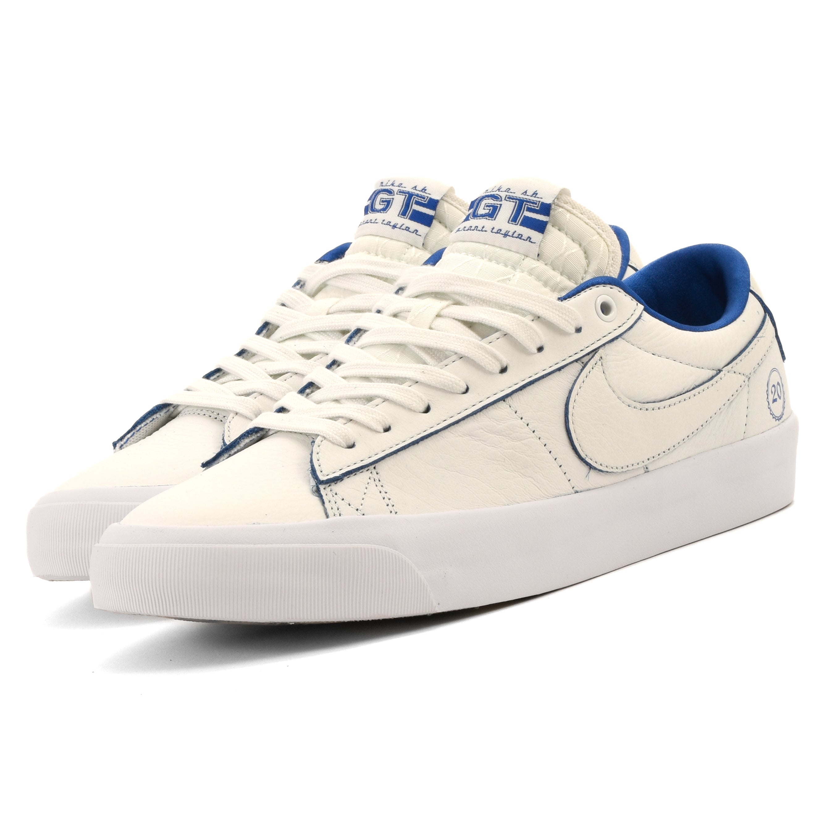 Nike SB Blazer Low Pro GT Premium Summit White Game Royal 9