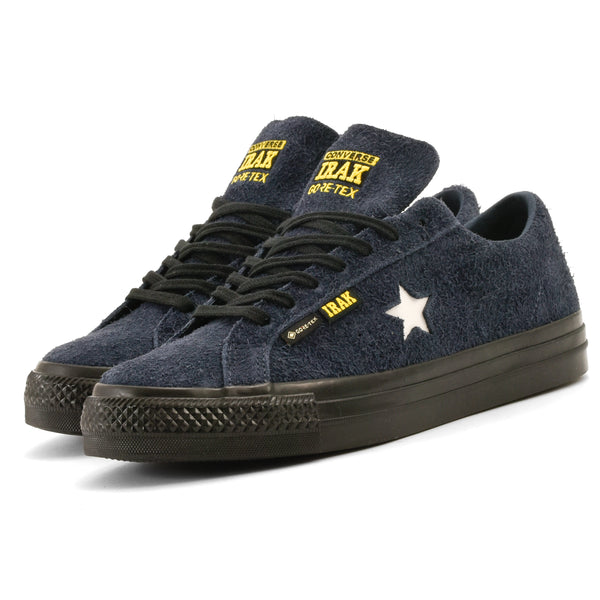 Cons - Converse x IRAK NYC One Star Pro OX (Navy/Black/Vibrant Yellow)