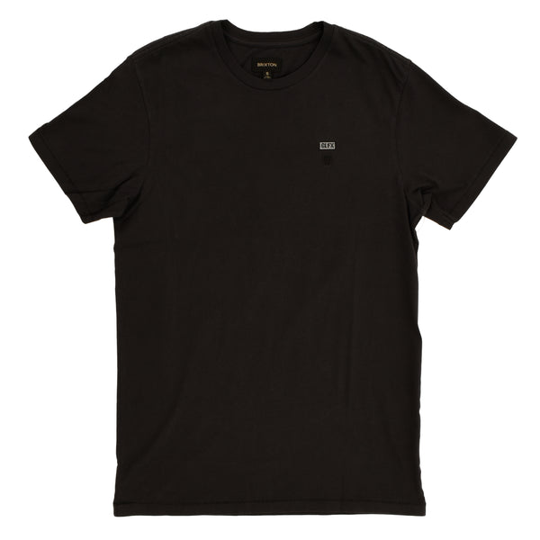 303 Boards - 303 X Brixton 303 Block Embroidered Tee (Black)