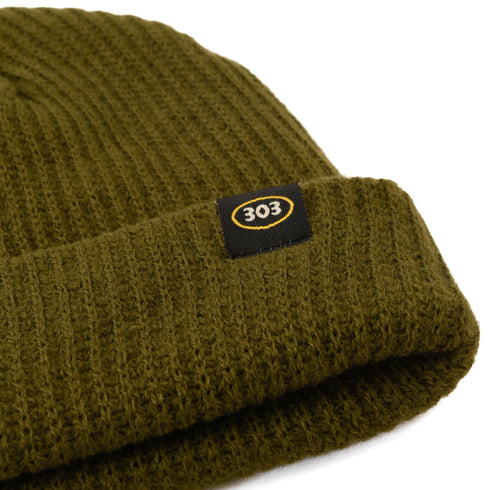 303 Boards - Dock-Wear Oval Beanie (Olive)