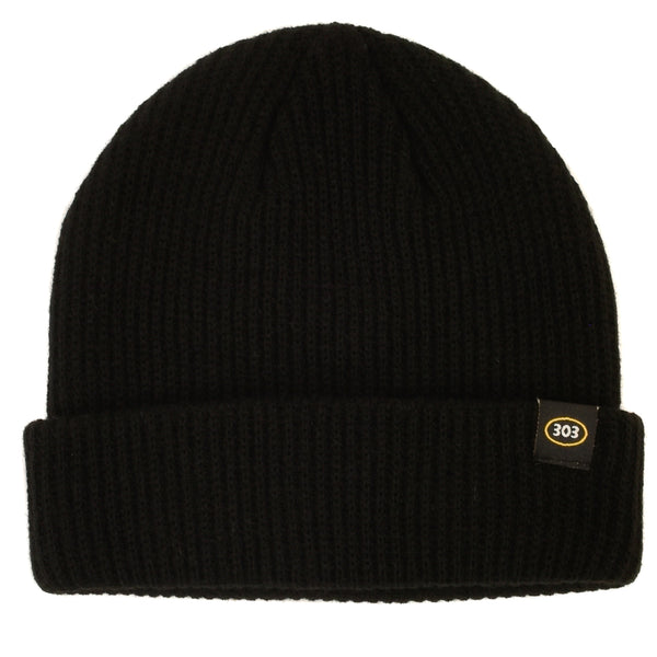 303 Boards - Dock-Wear Oval Beanie (Black)