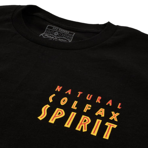 303 Boards - Natural Colfax Spirit Tee (Black)