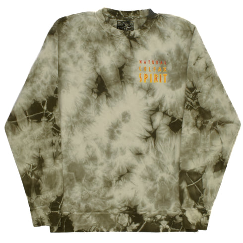 303 Boards - Natural Colfax Spirit Crewneck Sweatshirt (Acid Wash Green)