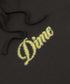 Dime - Pixel Cursive Hoodie (Vintage Black)