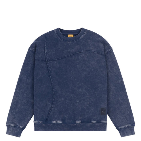 Dime - Reverse Stitch Crewneck (Navy Washed)