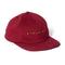 Chocolate - Comic 6 Panel Hat (Burgundy)