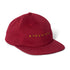 Chocolate - Comic 6 Panel Hat (Burgundy)