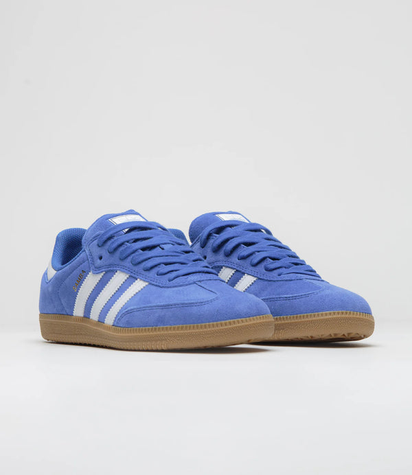 Adidas - Samba Adv (Blue Bird/White/Gold)